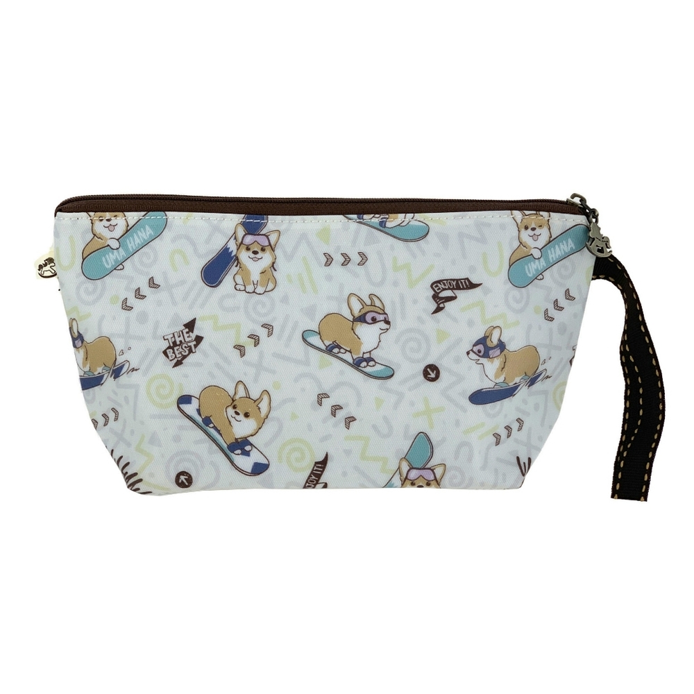 Waterproof Corgi Dumpling Cosmetic Makeup Bag